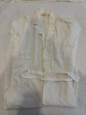 Wilfred White Maxi Dress